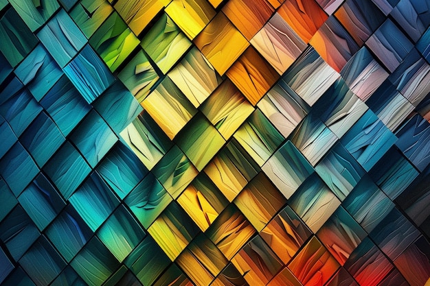 Kleurrijke pixel art textuur digitale abstracte achtergrond