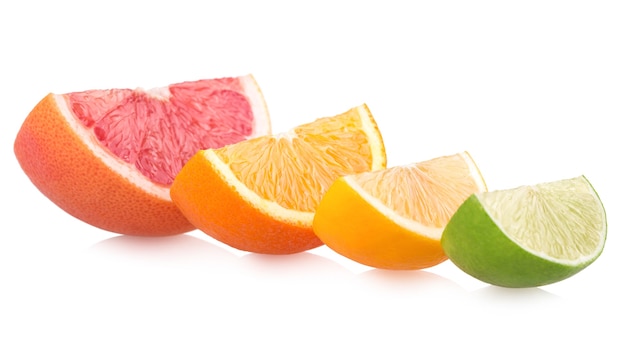 Kleurrijke plakjes citrus