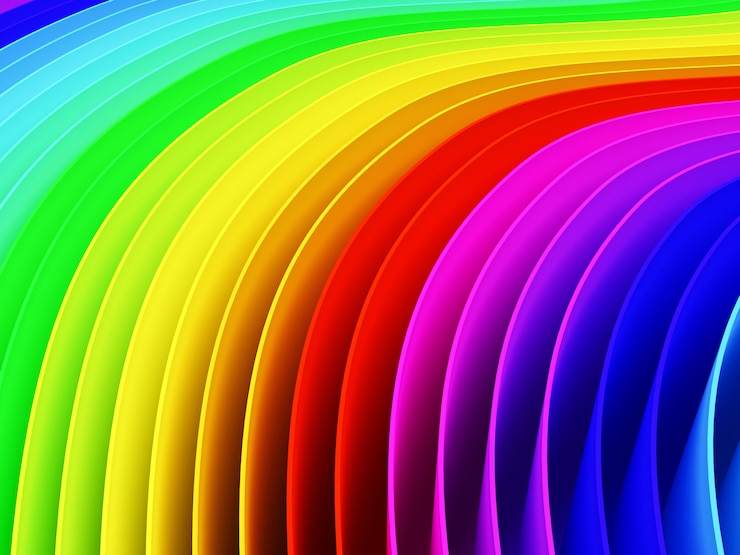Foto kleurrijke regenboog kleur achtergrond