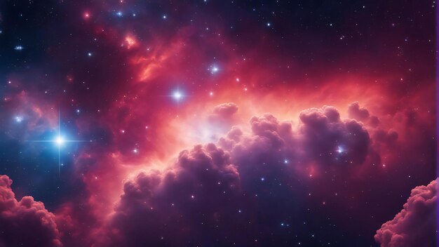 Kleurrijke ruimte galaxy wolk nevel Starynight kosmos Universum wetenschap astronomie Supernova achtergrond
