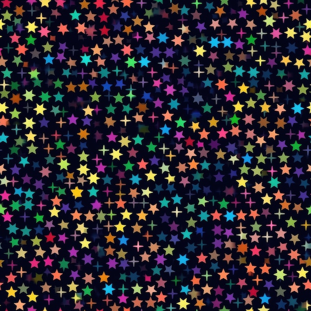 Foto kleurrijke sterren achtergrond