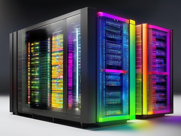 Kleurrijke supercomputer