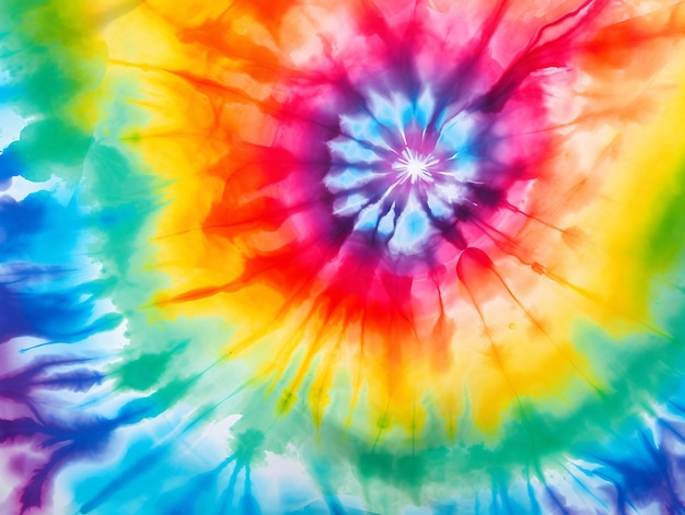 Foto kleurrijke tie dye ontwerp patroon achtergrond