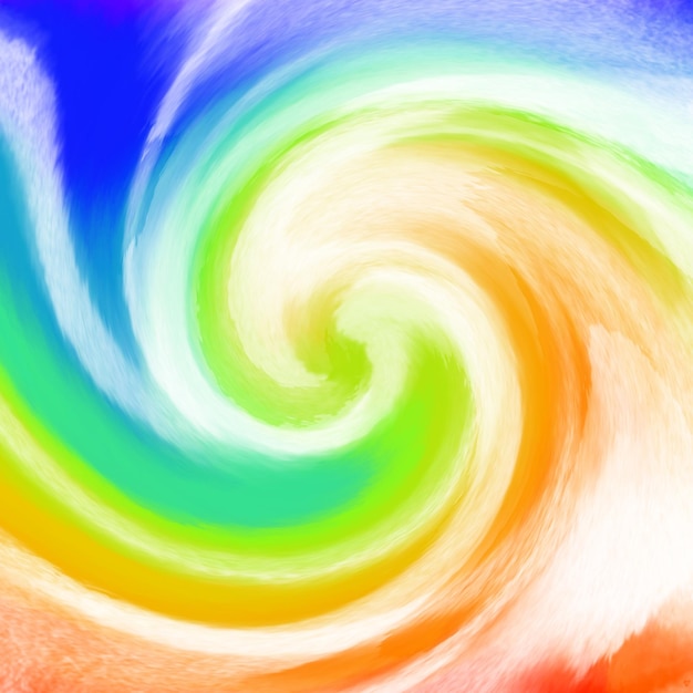 Kleurrijke twirl achtergrond Aquarel trendy colorspaint achtergrond