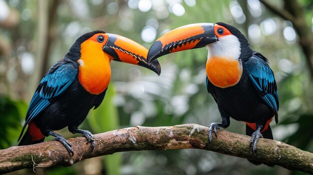 kleurrijke vogels