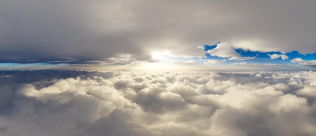 Foto kleurrijke wolkenlandschap achtergrond d weergave