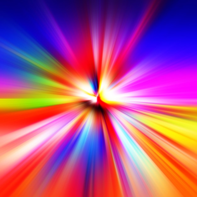 Kleurrijke zoombewegingseffect Abstracte achtergrond Kleurlijnen Kleurige textuur achtergrond en banner Meerdere kleuren gradiëntpatroon en gestructureerd behang
