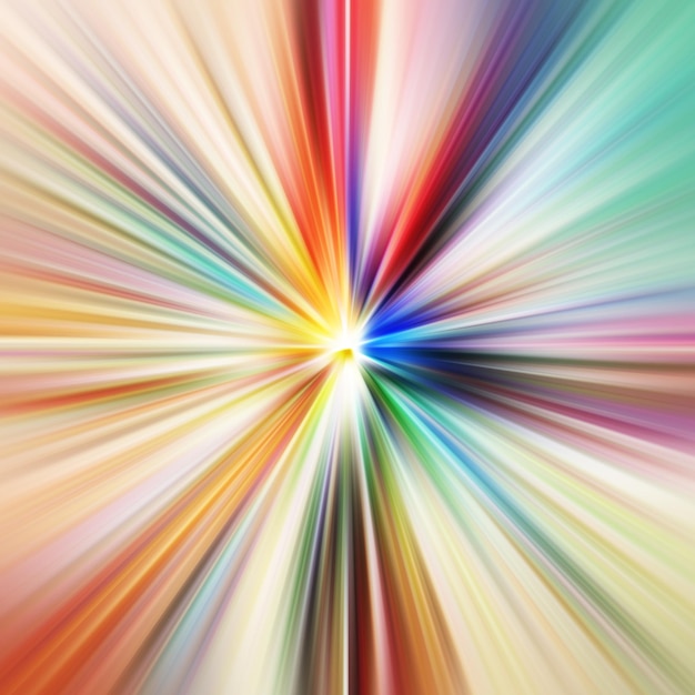 Kleurrijke zoombewegingseffect Abstracte achtergrond Kleurlijnen Kleurige textuur achtergrond en banner Meerdere kleuren gradiëntpatroon en gestructureerd behang