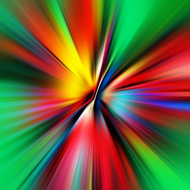 Kleurrijke zoombewegingseffect Abstracte achtergrond Kleurlijnen Kleurige textuur achtergrond en banner Meerdere kleuren gradiëntpatroon en gestructureerd behang