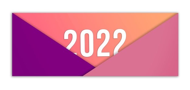 Foto kleurtrends 2022. kalmerende koraal, fluwelen violet en pacific roze achtergrondillustratie