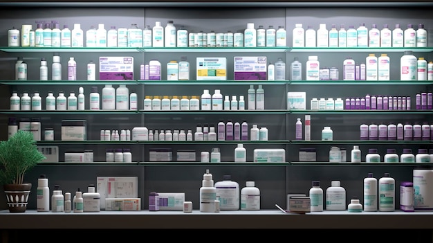 Kliniek Apotheek en Medicatie Display