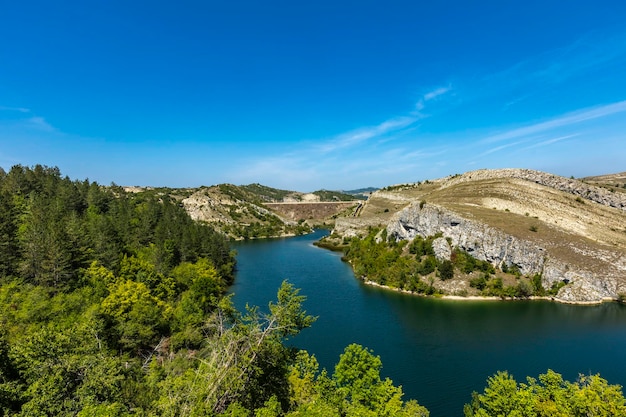 Klinje lake near Gacko in Bosnia and Herzegovina