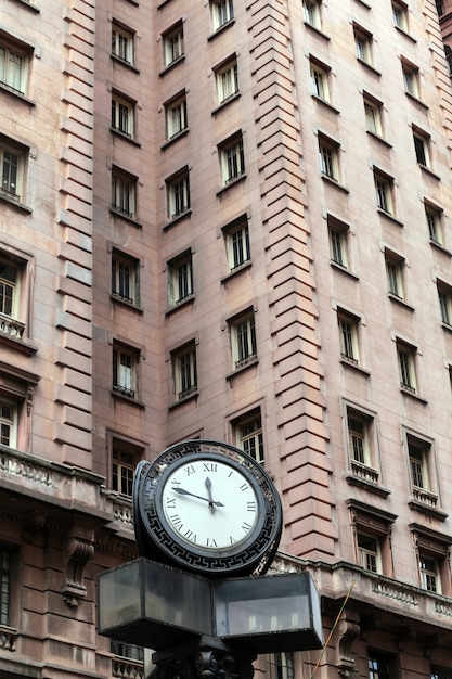 Klok voor Martinelli Building, Sao Paulo