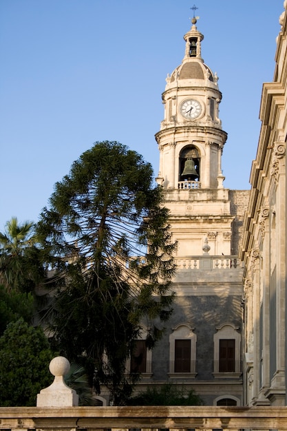 Klokkentoren, de kathedraal van Catania