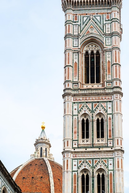 Klokkentoren van de kathedraal Basilica di Santa Maria del Fiore in Florence