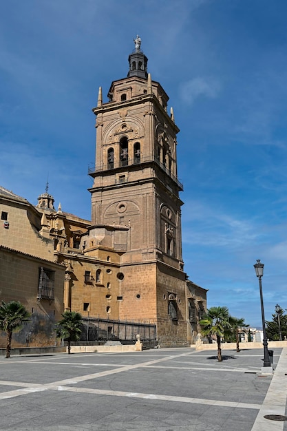 Klokkentoren van de kathedraal van Guadix