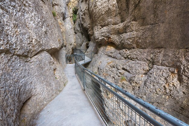 Kloof &quot;La Yecla&quot; in Burgos, Spanje.