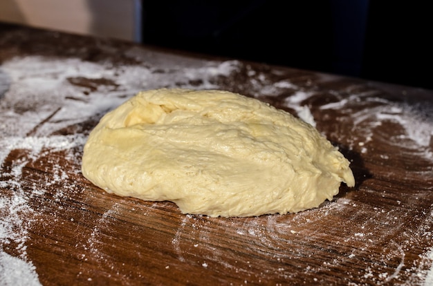 Kneading dough for bread baking