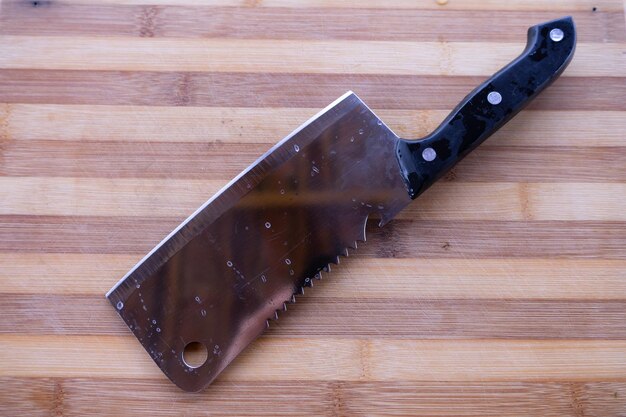 Knife on Chopping board