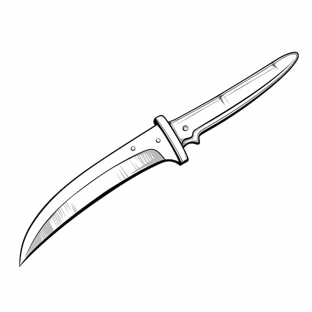 knife clipart illustration