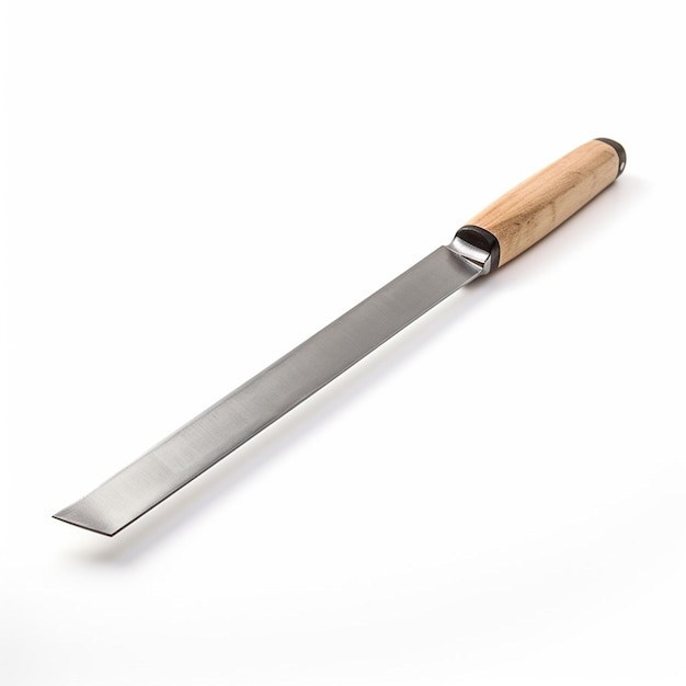 Knife Sharpeninghoning Rod with white background