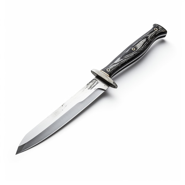 Knife with white background high quality ultra hd