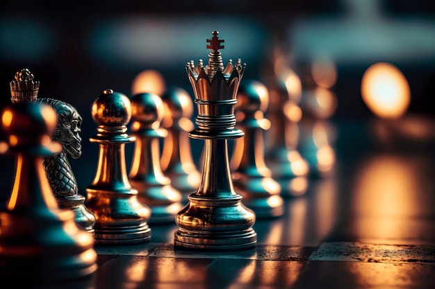 Chess King stock image. Image of business, action, board - 28490759