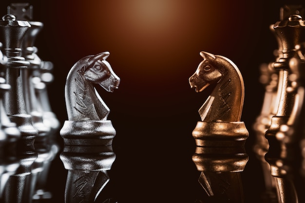 Knight chess of business leadership