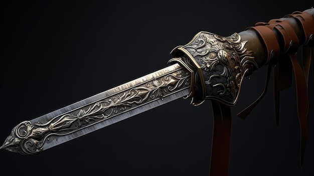 Knight's Sword and Gauntlet