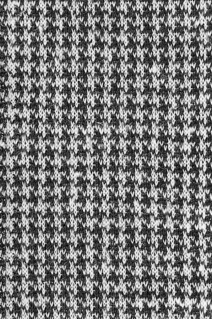 Knit fabric texture