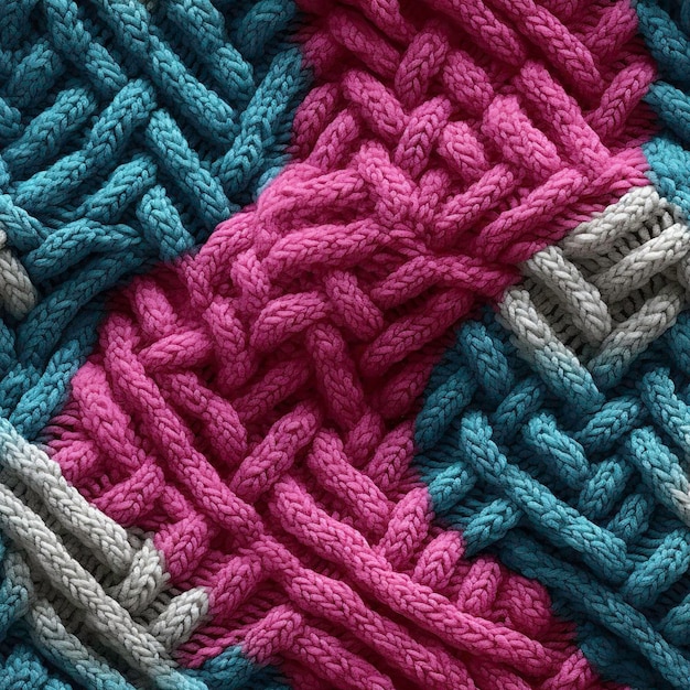 Photo knitted background