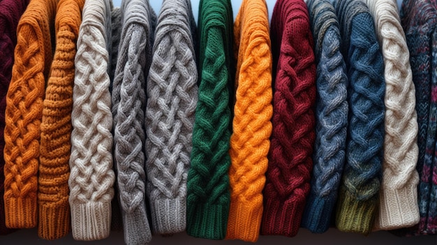 Knitted sweater patterns