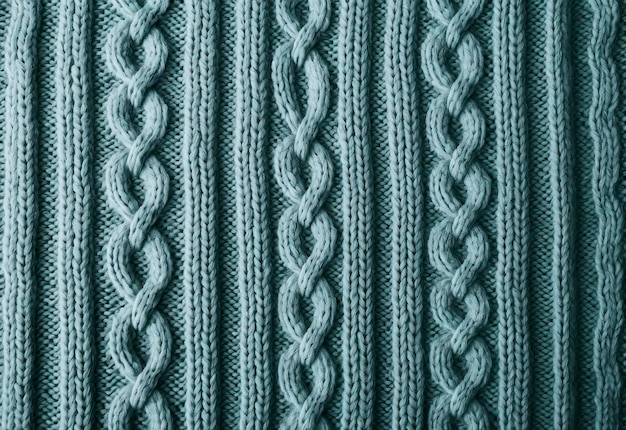 写真 コピースペース付きの編み物のセーターのテクスチャの背景
