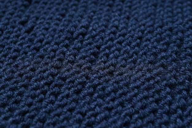 Knitted sweater texture on whole background close up