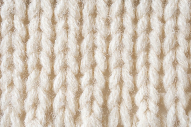 Photo knitted wool fabric texture background