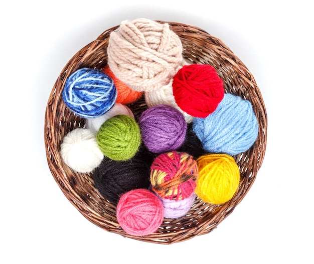 Knitting yarn balls