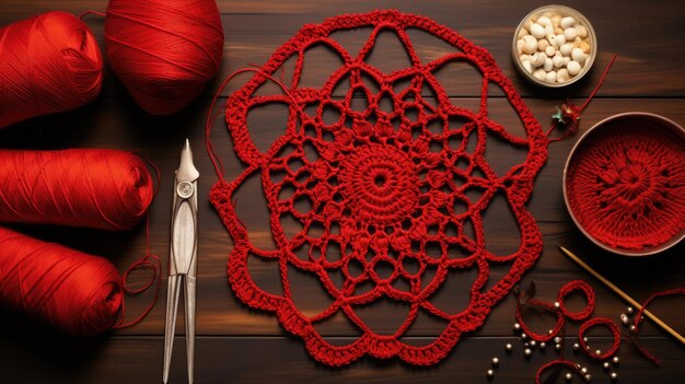 Knitwork hd 8k vector illustration wallpaper stock image