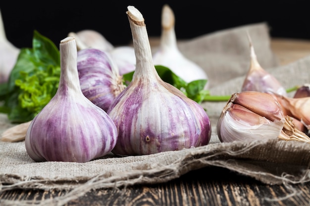 Knoflook tijdens het koken