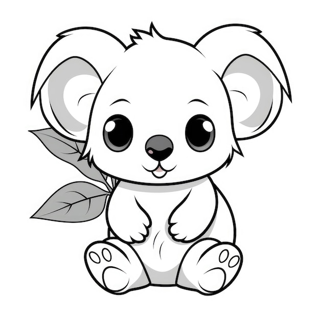 Koala Adventures A Whimsical Coloring Journey for Kids