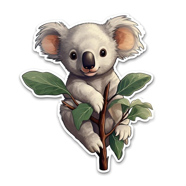 Koala-beer sticker