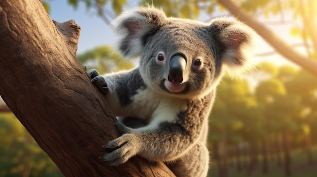 Photo koala high quality background