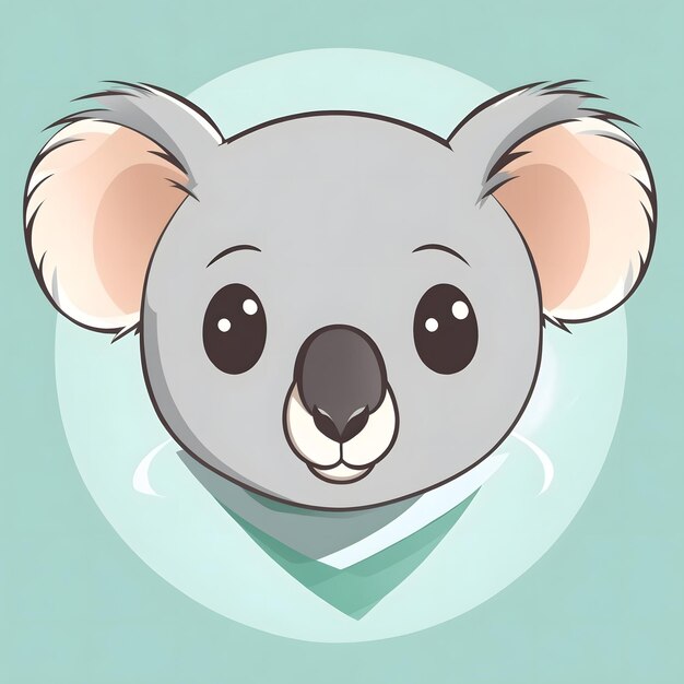 Foto koala-illustratie ai generative