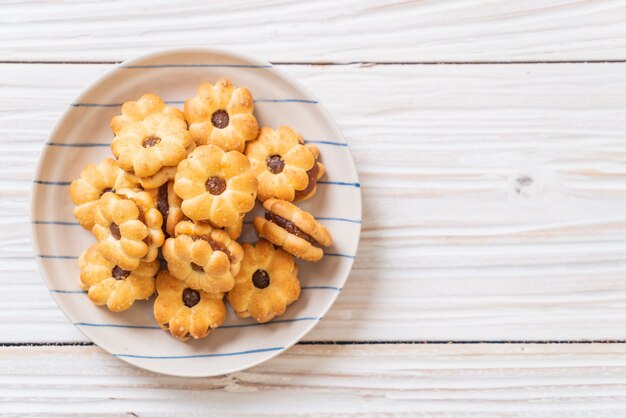 koekje met ananasjam