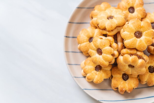 koekje met ananasjam