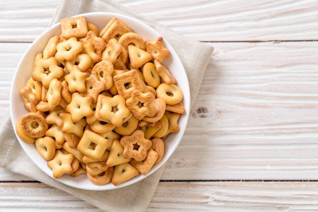 koekjes kraker met koffie