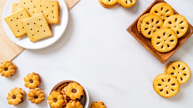 koekjes met ananasjam