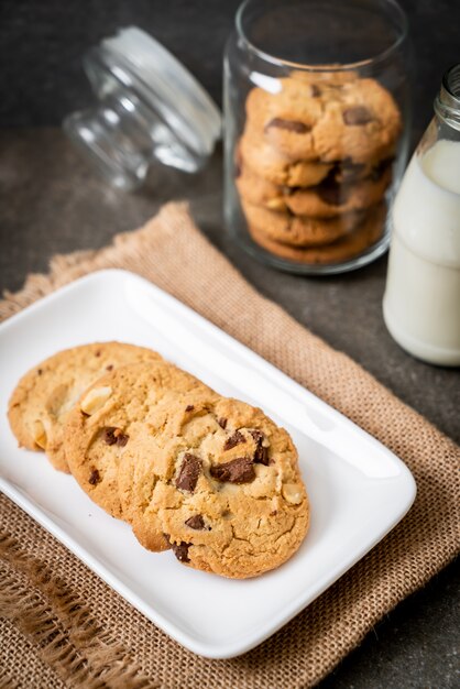 koekjes met chocoladeschilfers