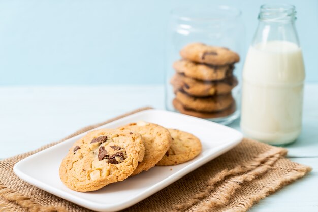 koekjes met chocoladeschilfers