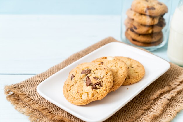 koekjes met chocoladeschilfers