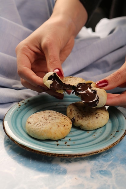 koekjes met chocoladeschilfers